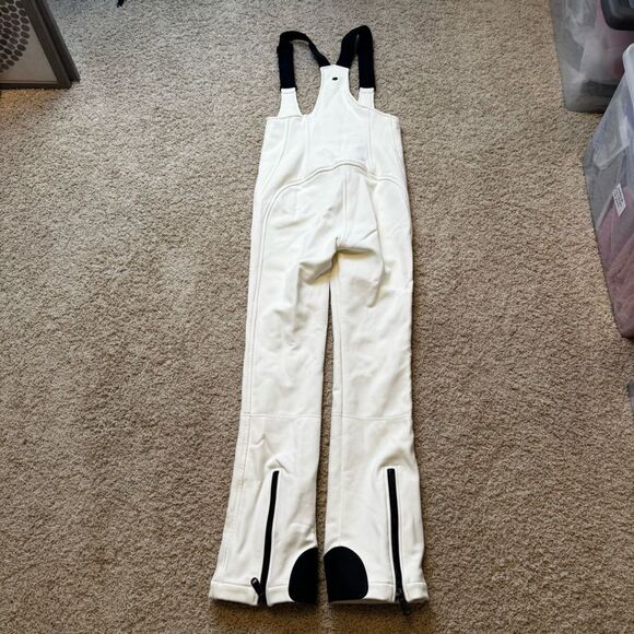 GOLDBERGH WOMEN'S PHOEBE SALOPETTE SKI BIB WHITE BLACK US 8 - Picture 9 of 11